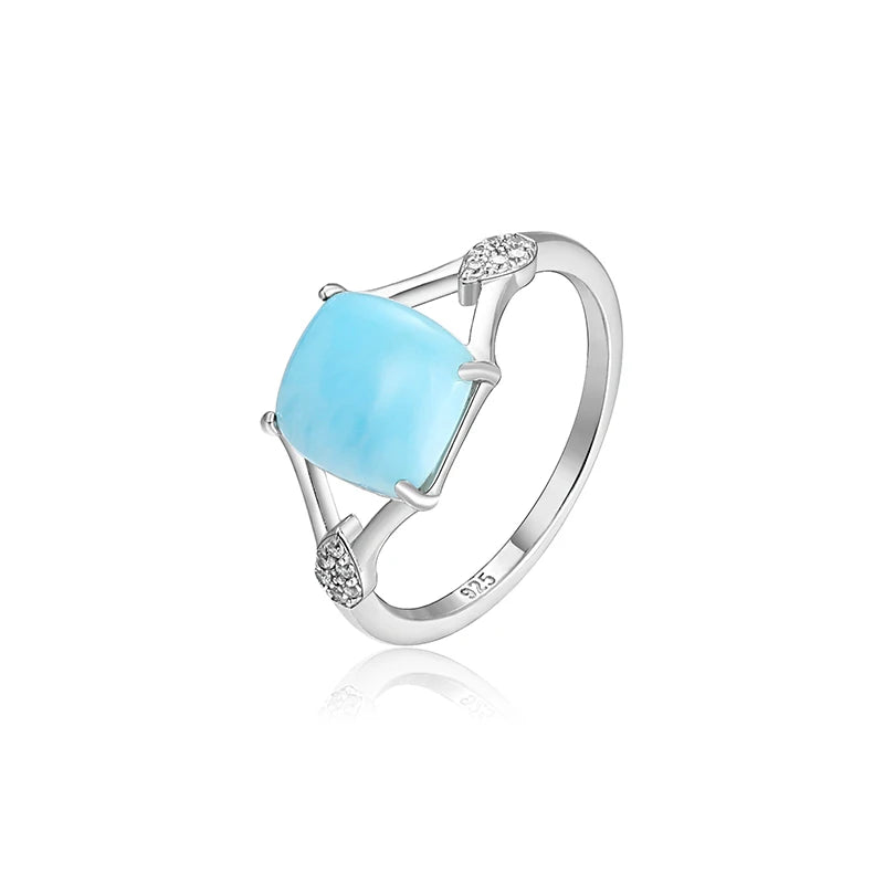 Bague en larimar