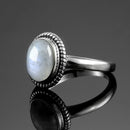 Bague argent pierre de lune