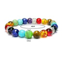 Bracelet 7 chakras pierres naturelles