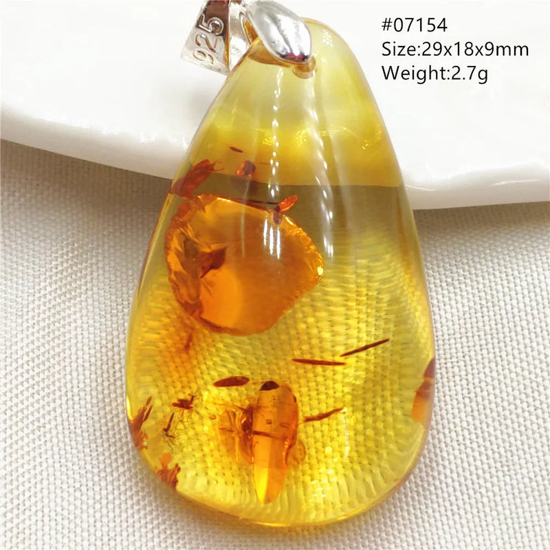 Pendentif ambre