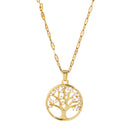 Arbre de vie pendentif or