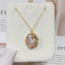 Pendentif en perle de culture