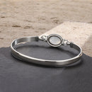 Bracelet argent pierre de lune