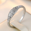 Bague fine doree