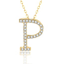 Collier lettre initiale