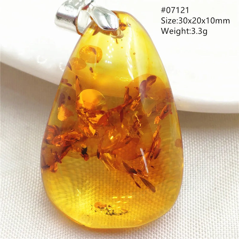 Pendentif ambre