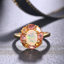 Bague opale précieuse