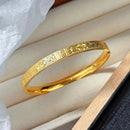 Bracelet fin or