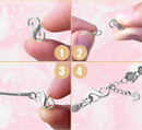 Fermoir bracelet acier inoxydable