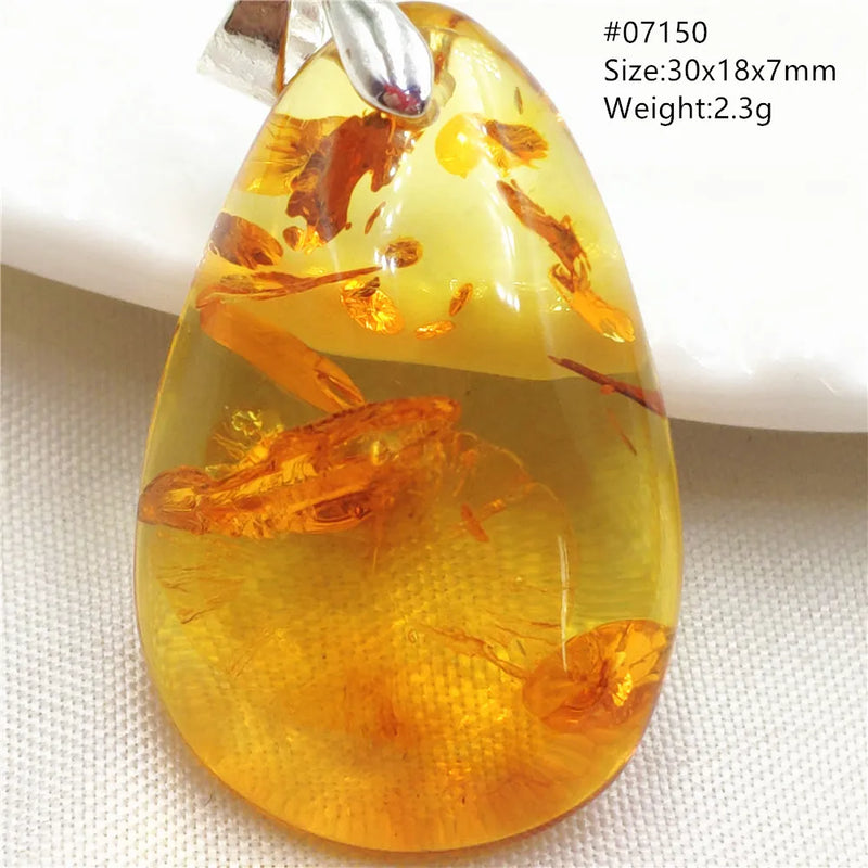 Pendentif ambre