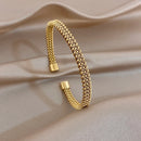 Or bracelet femme