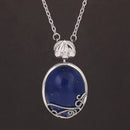 Collier pendentif lapis lazuli
