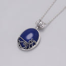 Collier pendentif lapis lazuli