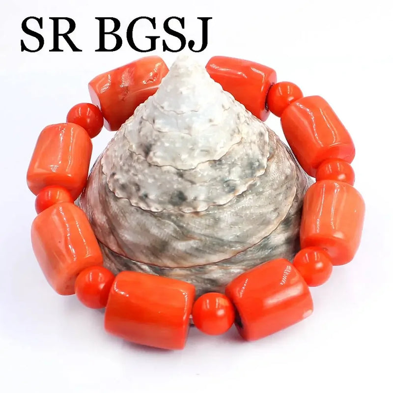 Bracelet corail homme