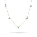 Collier en turquoise