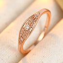 Bague fine doree
