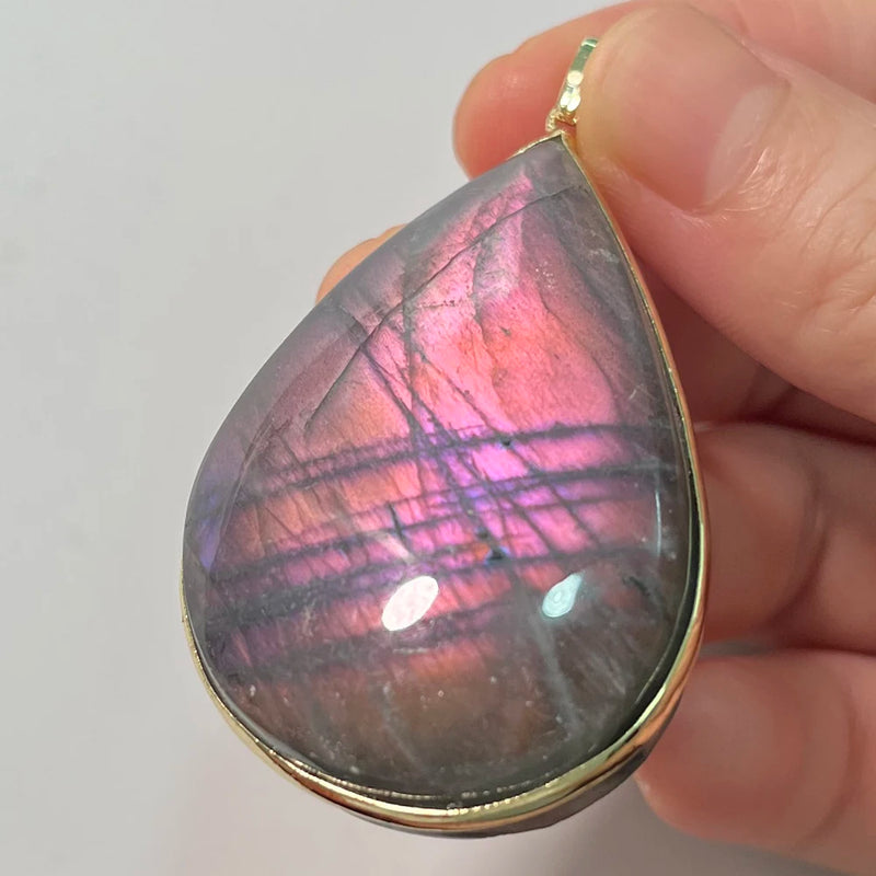 Labradorite pendentif