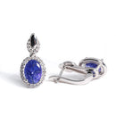 Boucle d'oreilles pierre tanzanite