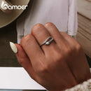 Bague argent serpent