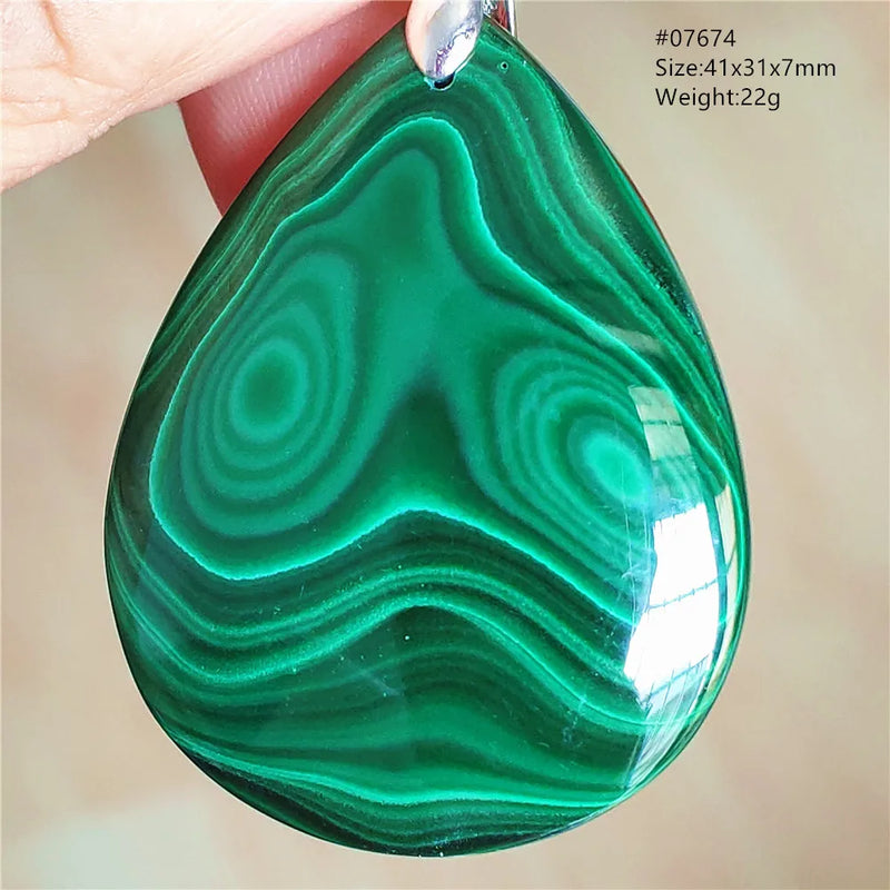 Malachite pendentif