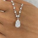 Collier en Moissanite femme