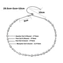 Collier original femme en moissanite