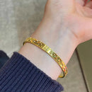 Bracelet fin or