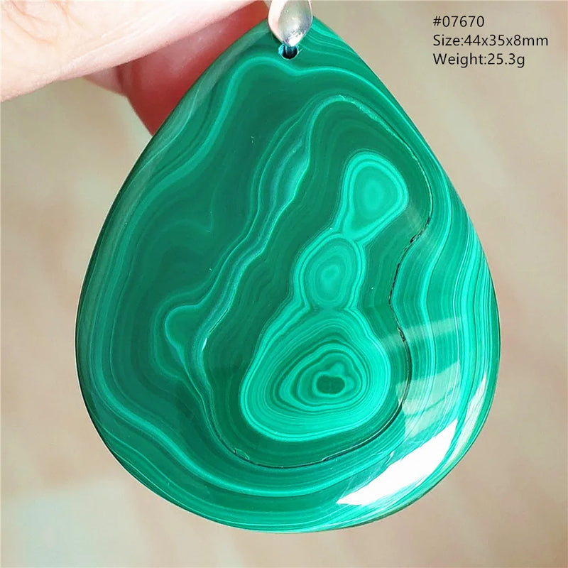 Malachite pendentif