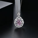 Collier pierre rose