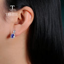 Boucle d'oreilles pierre tanzanite