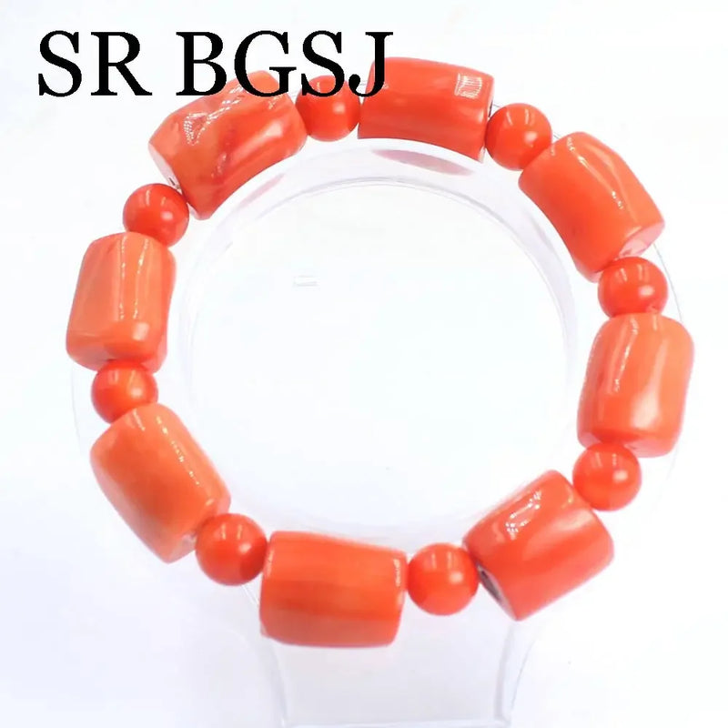 Bracelet corail homme