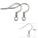 Crochet boucle d oreille acier inoxydable