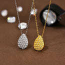 Collier oeuf dorée