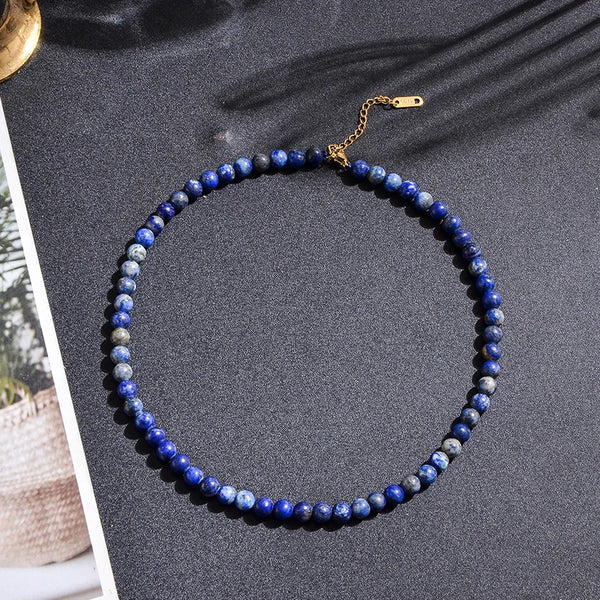 Lapis lazuli collier