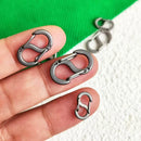 Double fermoir collier