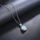 Collier opale véritable