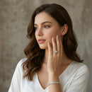 Bague argent avec grosse pierre