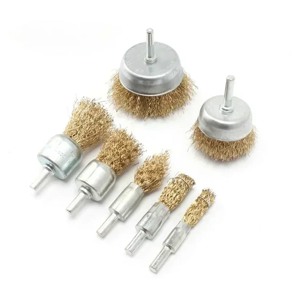 Brosse laiton perceuse