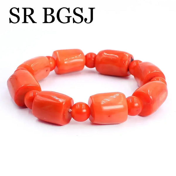 Bracelet corail homme