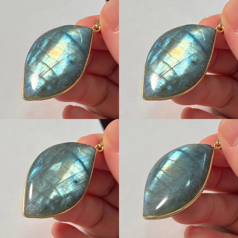 Labradorite pendentif