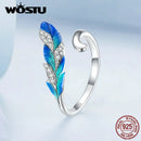 Bague plume