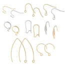 Crochet boucle d oreille acier inoxydable