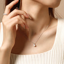 Collier perle blanche