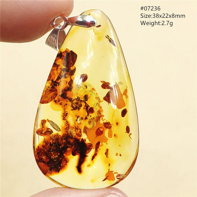 Pendentif ambre