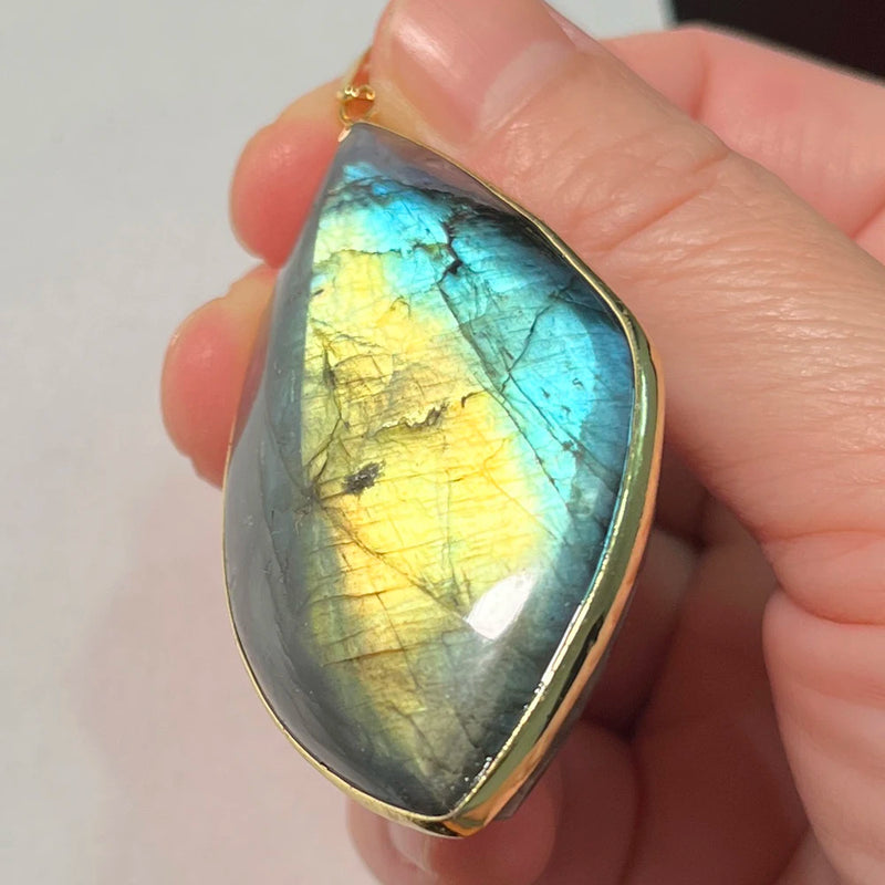 Labradorite pendentif