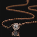 Collier long or