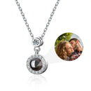 Pendentif photo coeur