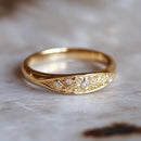 Bague fine doree
