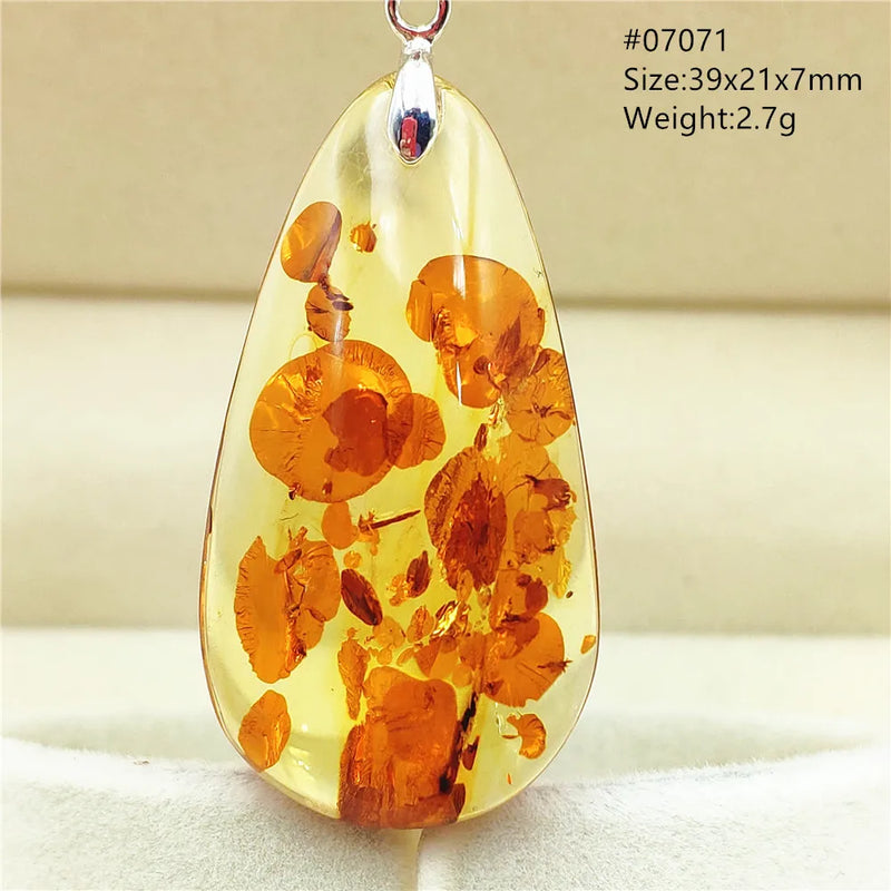 Pendentif ambre