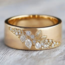 Grosse bague doree